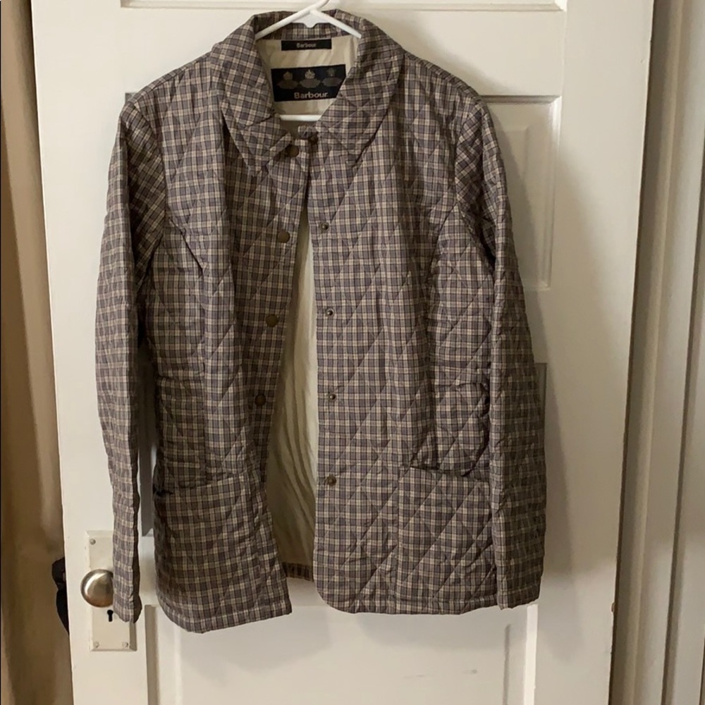 Barbour Plaid Jacket